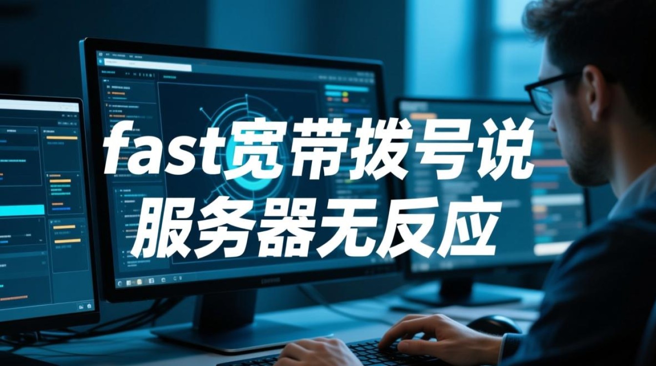 fast宽带拨号提示服务器无反应怎么办？