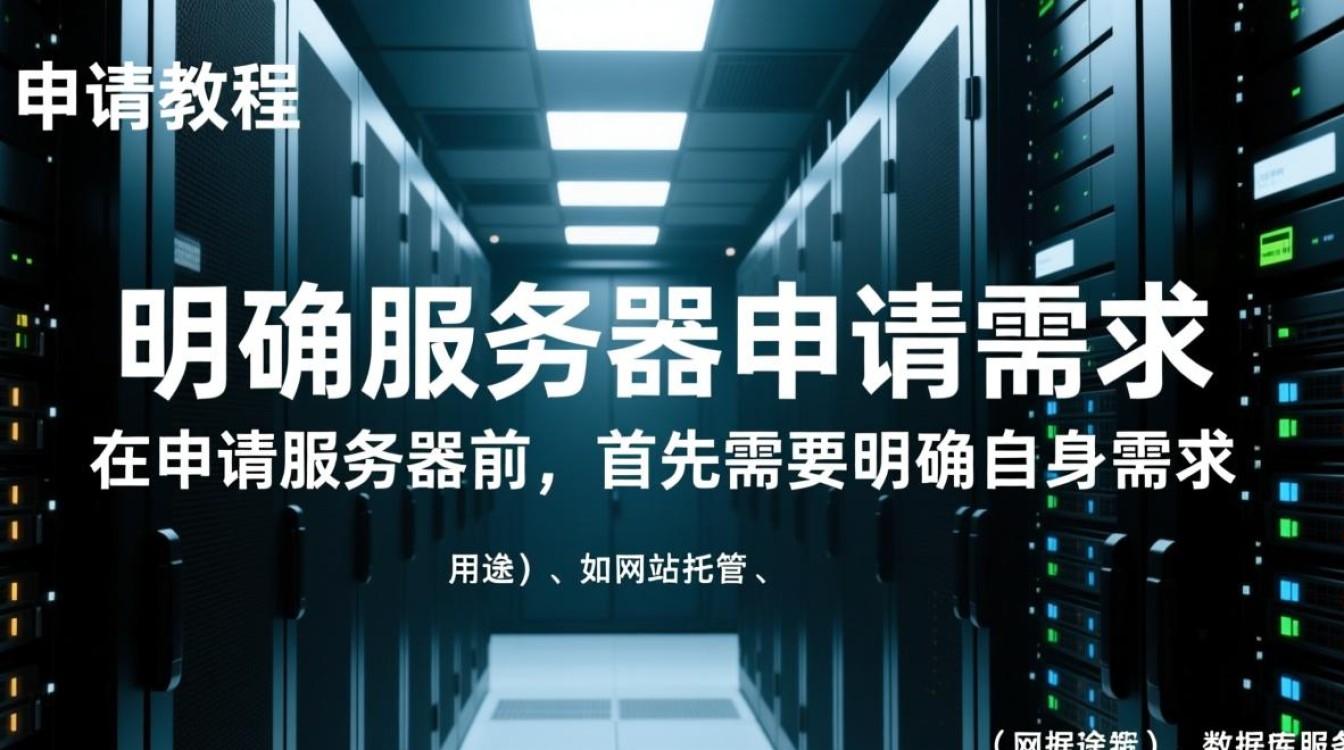 服务器申请教程需要准备哪些材料？