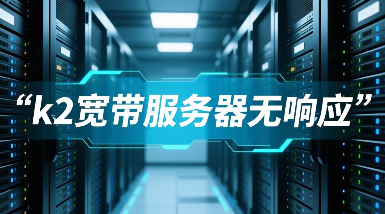 k2宽带服务器无响应怎么办？排查步骤和解决方法有哪些？