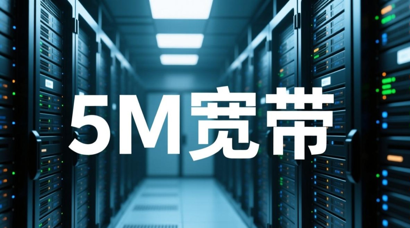 服务器宽带下载5m，是速率不够还是使用有误？
