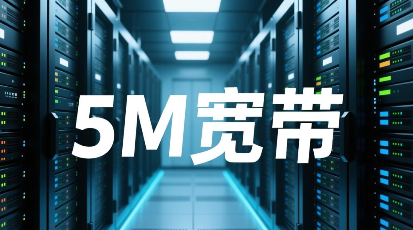 服务器宽带下载5m，是速率不够还是使用有误？