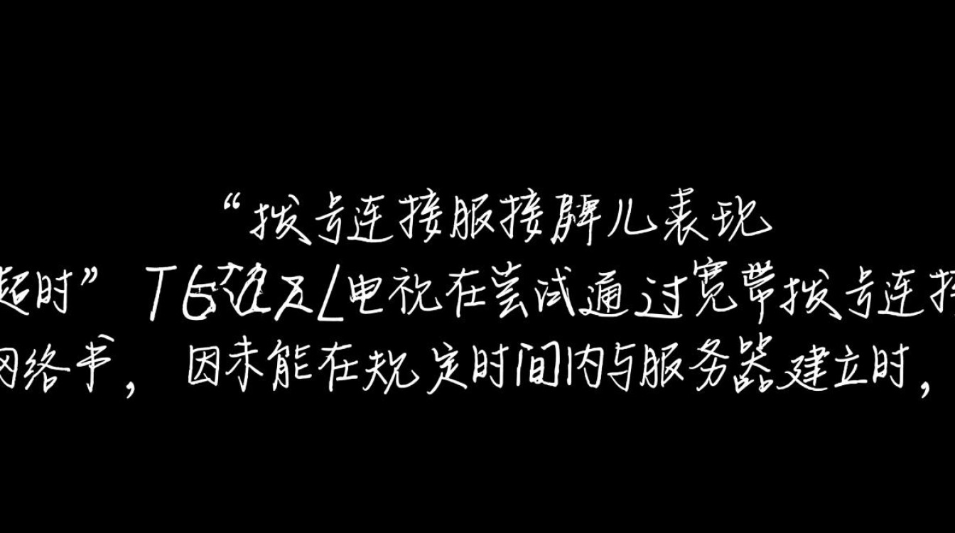 TCL电视宽带拨号连接服务器超时怎么办？