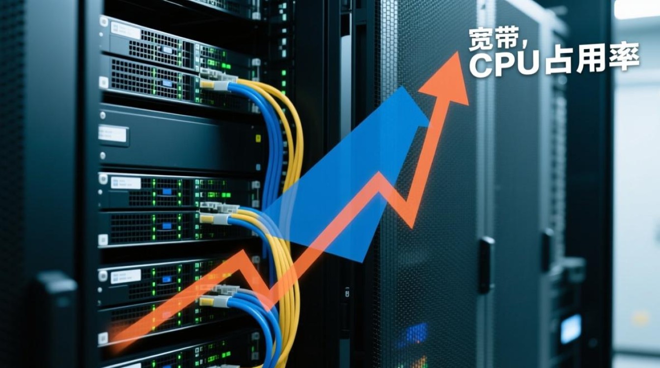 服务器宽带跑满会导致CPU使用率升高吗？