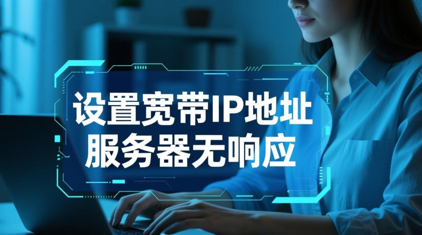 宽带IP地址服务器无响应怎么办？