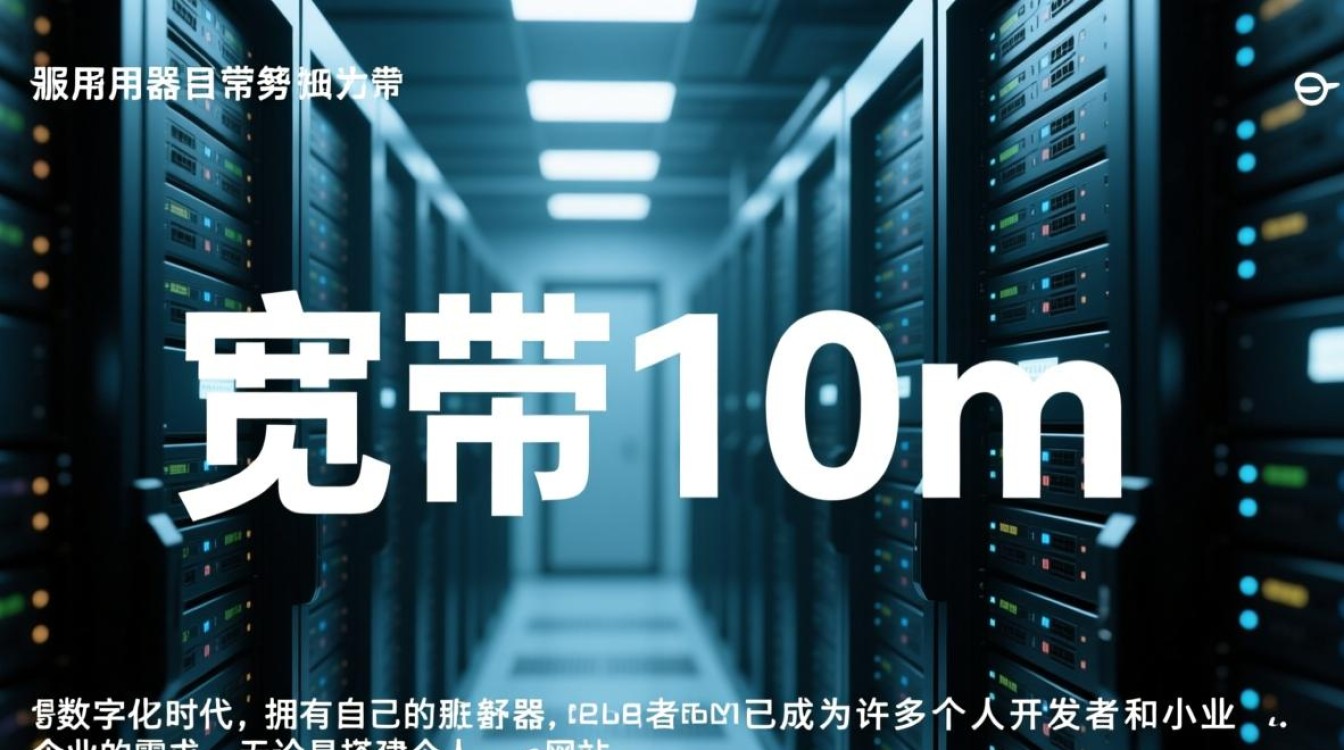 自己买服务器10m宽带够用吗？会影响网站速度吗？