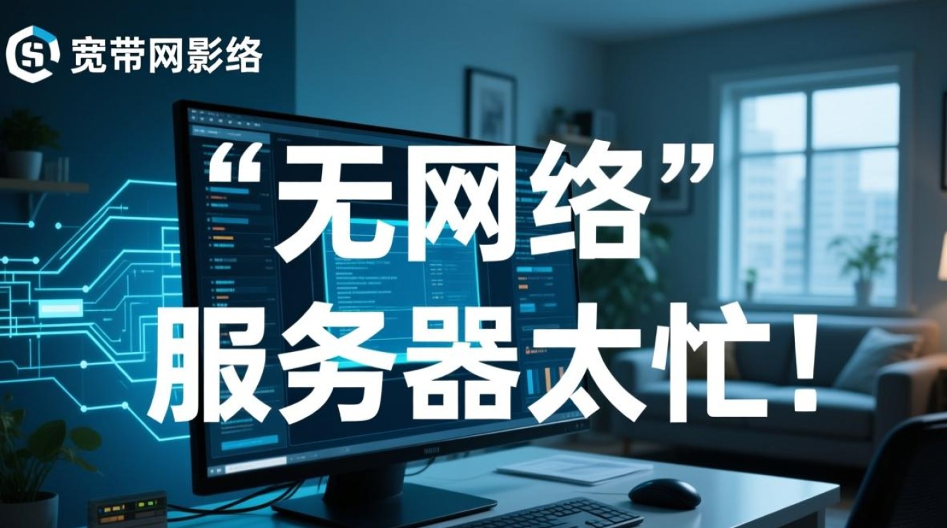 宽带无网络服务器太忙怎么办？解决方法有哪些？