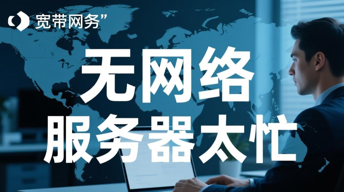 宽带无网络服务器太忙怎么办？解决方法有哪些？