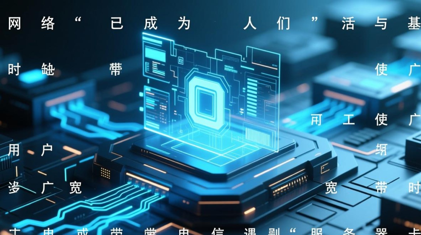 广电宽带连电信服务器卡怎么办？