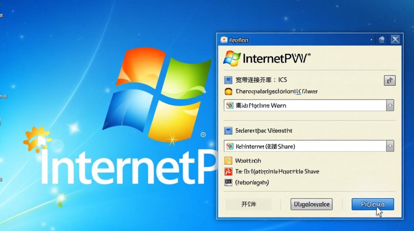 xp系统如何创建宽带连接服务器？详细步骤是什么？