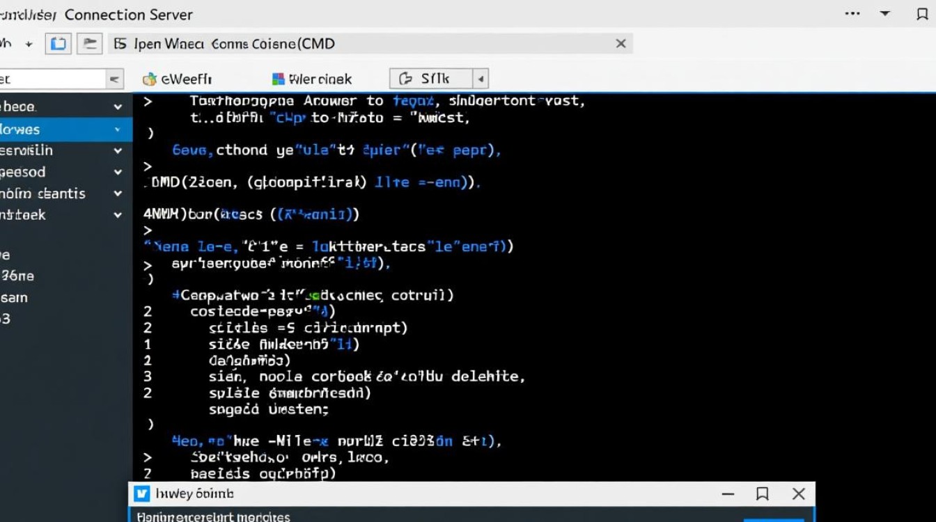 如何用cmd命令打开宽带连接服务器？详细步骤是什么？
