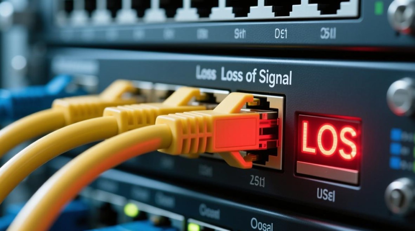 宽带连接服务器los红灯亮怎么办？