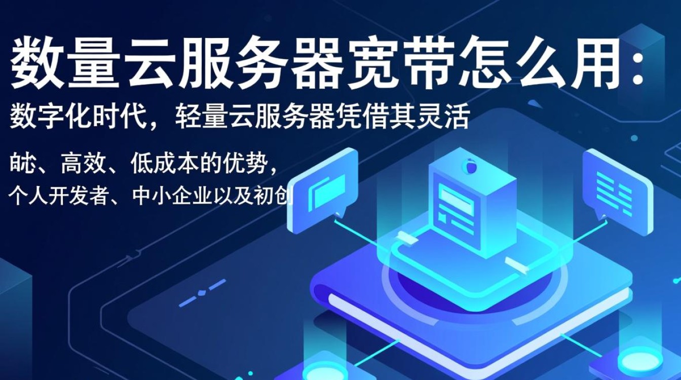 轻量云服务器宽带怎么用?新手必看配置与优化指南 轻量云服务器宽带怎么用?新手必看配置与优化指南