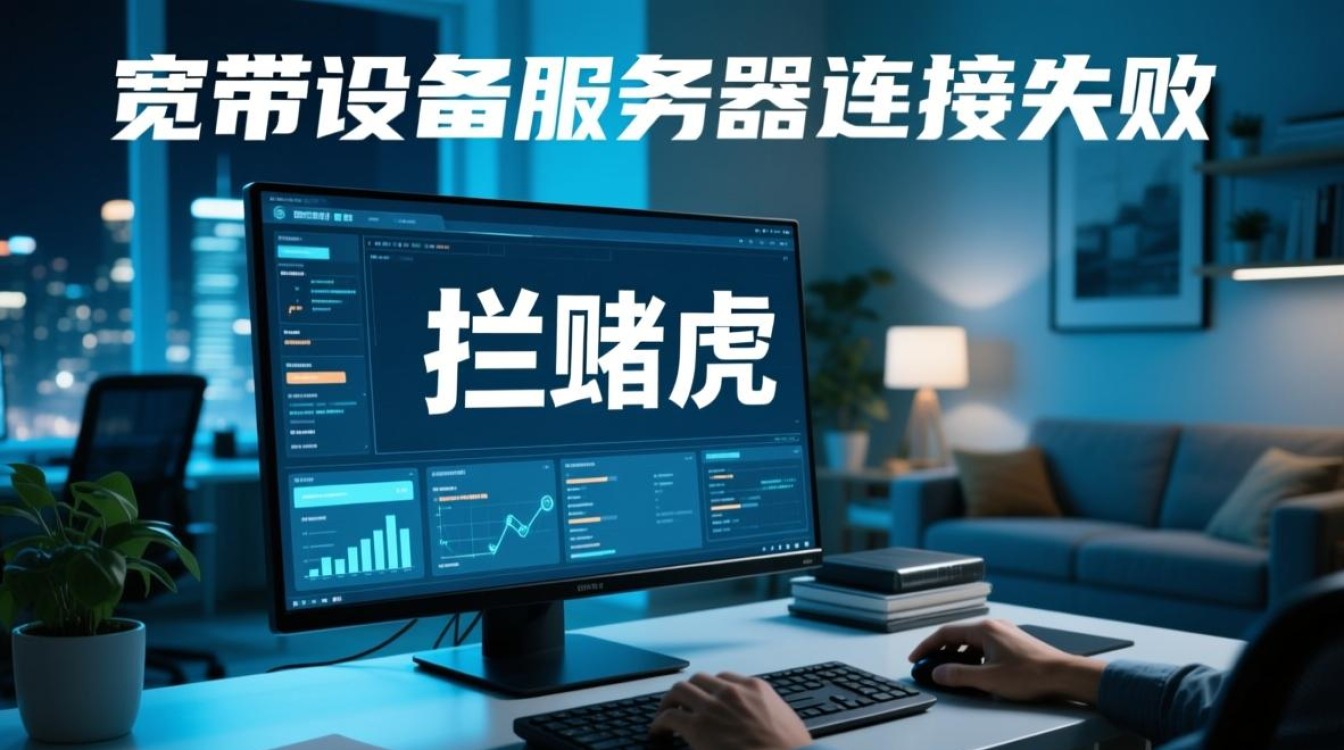 宽带跑流量时设备服务器连接失败怎么办？