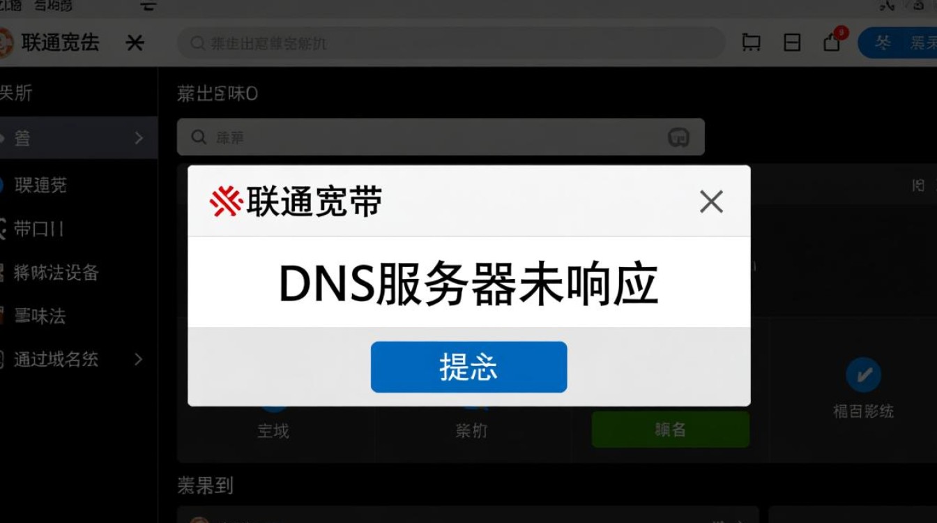 联通宽带dns未响应怎么办？如何快速排查解决？