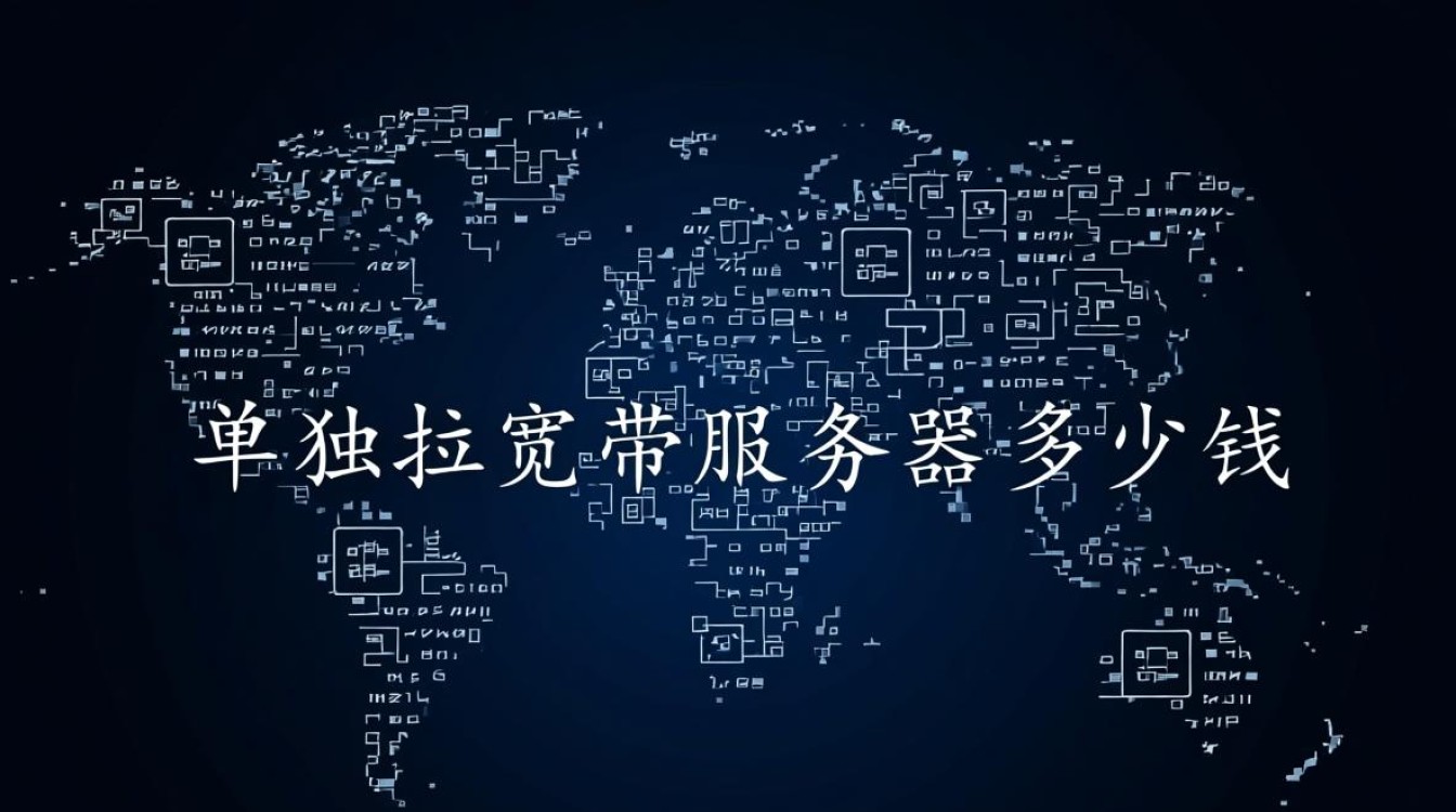 单独拉宽带服务器多少钱？企业级宽带服务器月费多少？