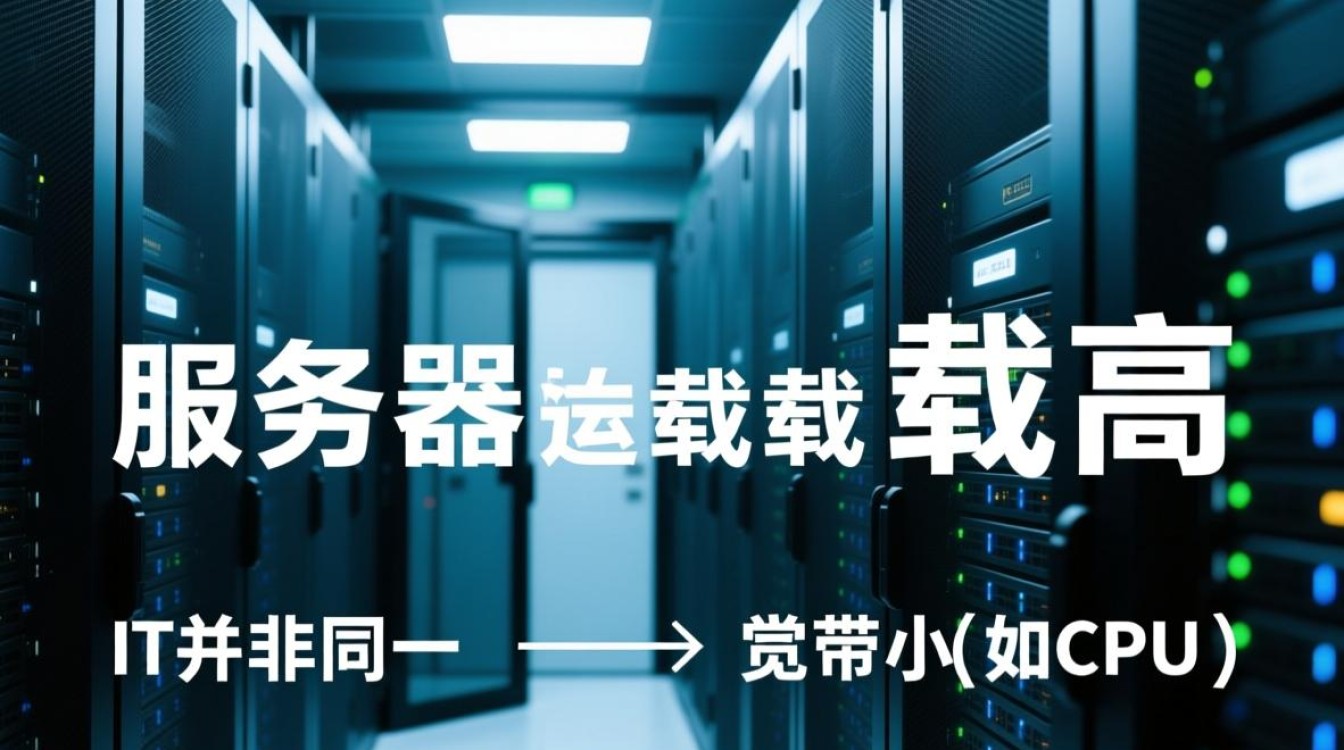 服务器负载高是因为宽带太小导致的吗？