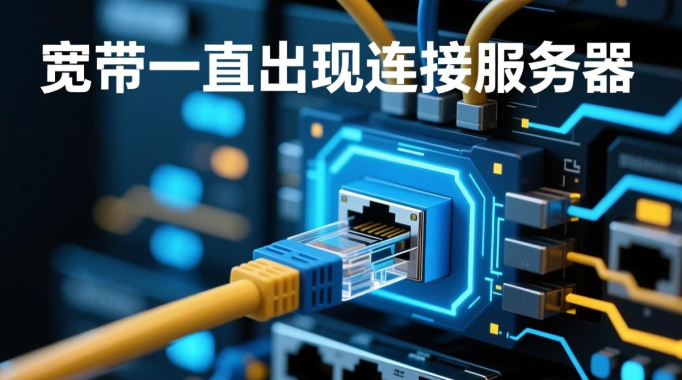 宽带一直出现连接服务器怎么办？