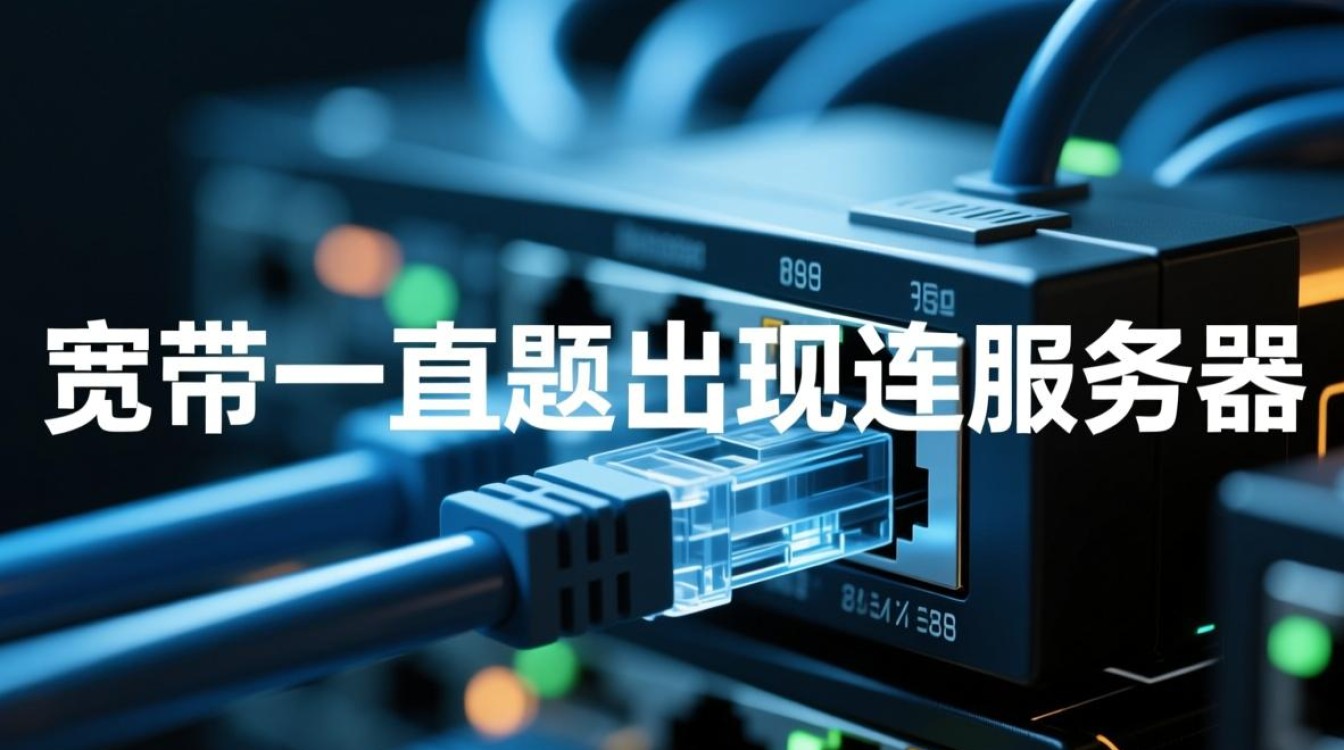 宽带一直出现连接服务器怎么办？