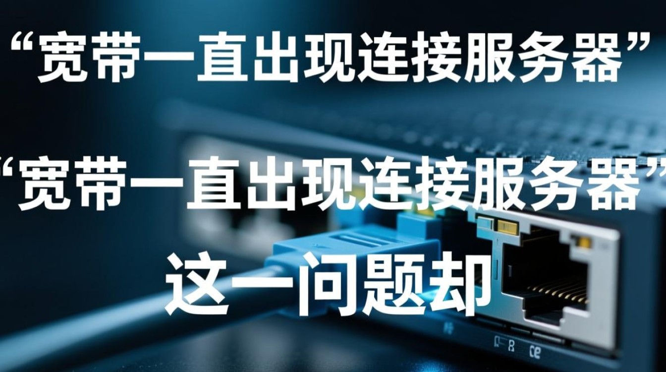 宽带一直出现连接服务器怎么办？