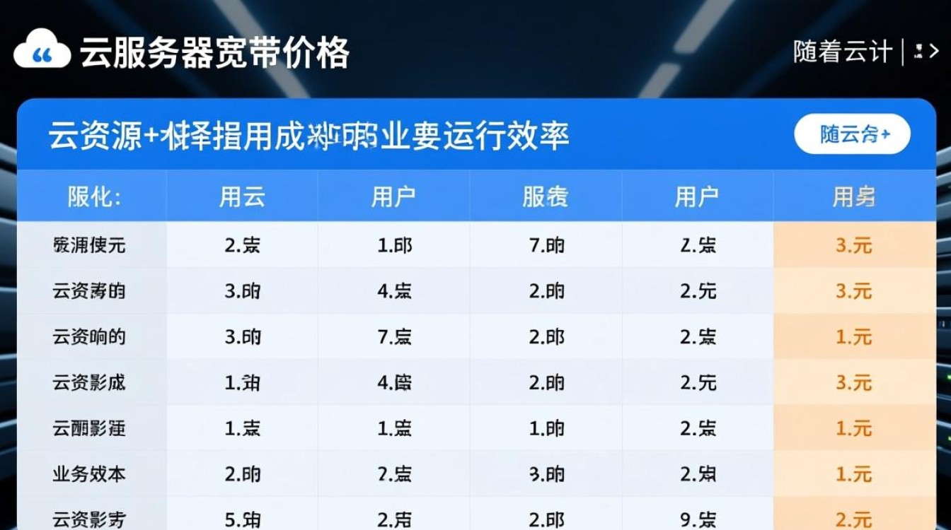 国内云服务器宽带价格表2025，各厂商多少选最划算？