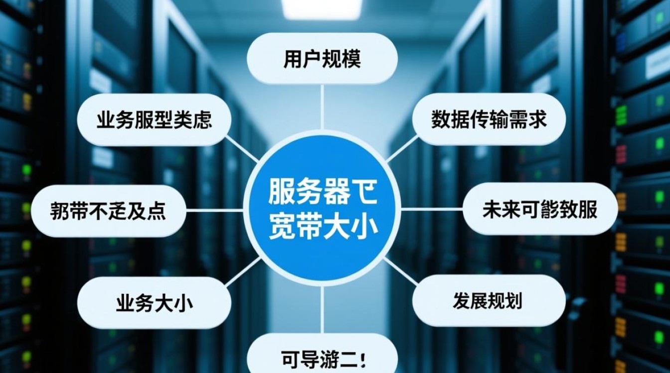 服务器挂多大宽带才够用？关键看这些需求场景