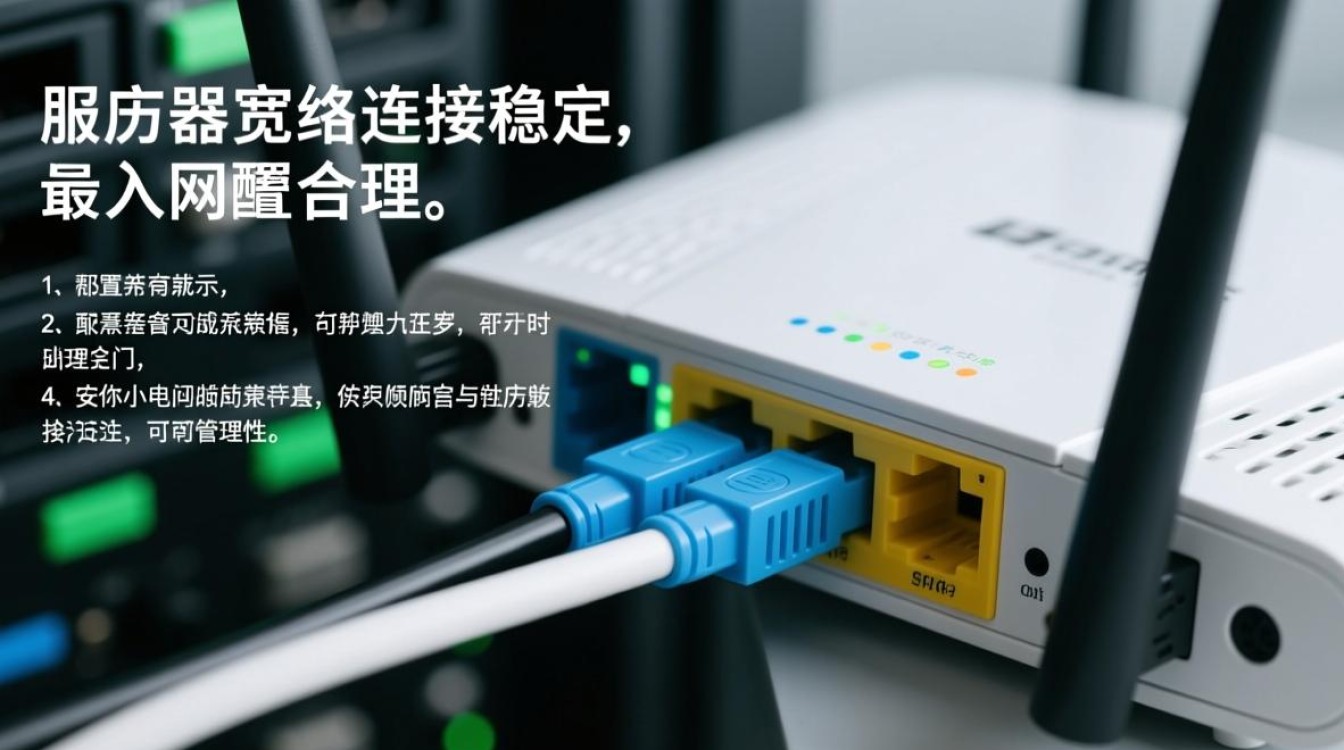 服务器如何正确连接宽带路由器？详细步骤与配置方法