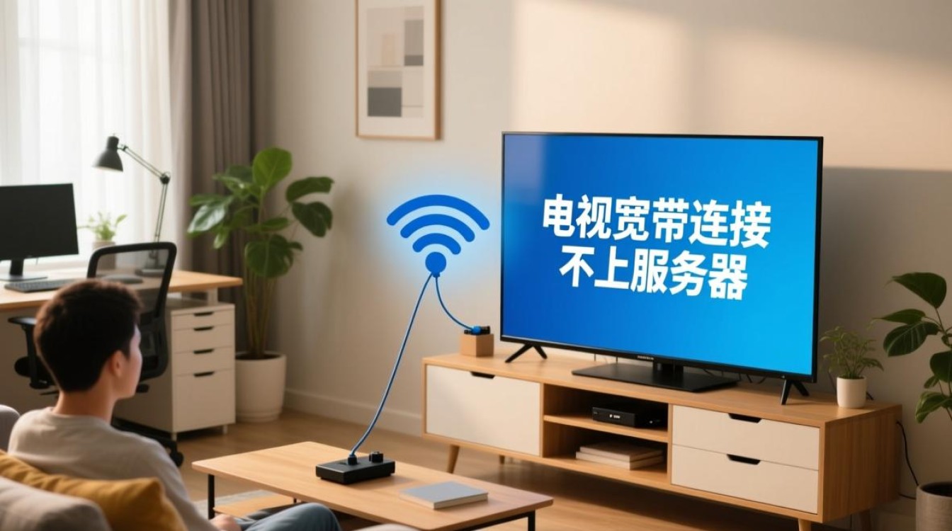 电视宽带连接不上服务器怎么办？