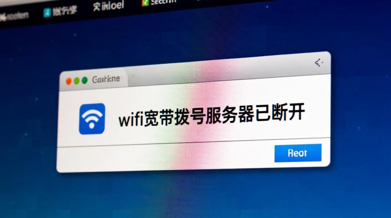 WiFi宽带拨号服务器已断开怎么办？