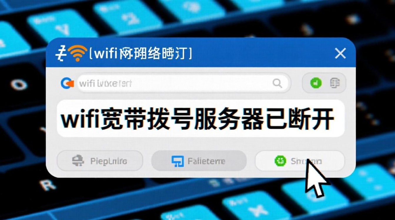 WiFi宽带拨号服务器已断开怎么办？