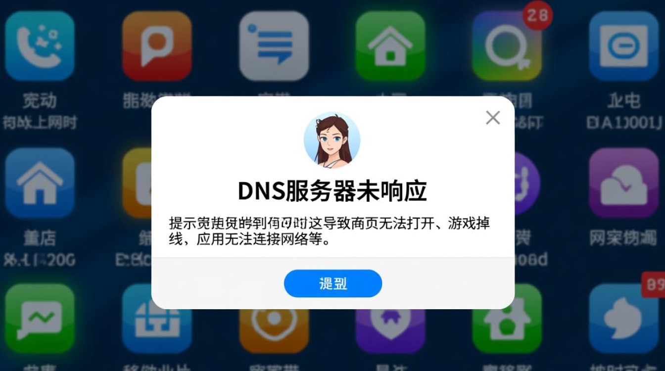 移动宽带dns服务器未响应怎么办？