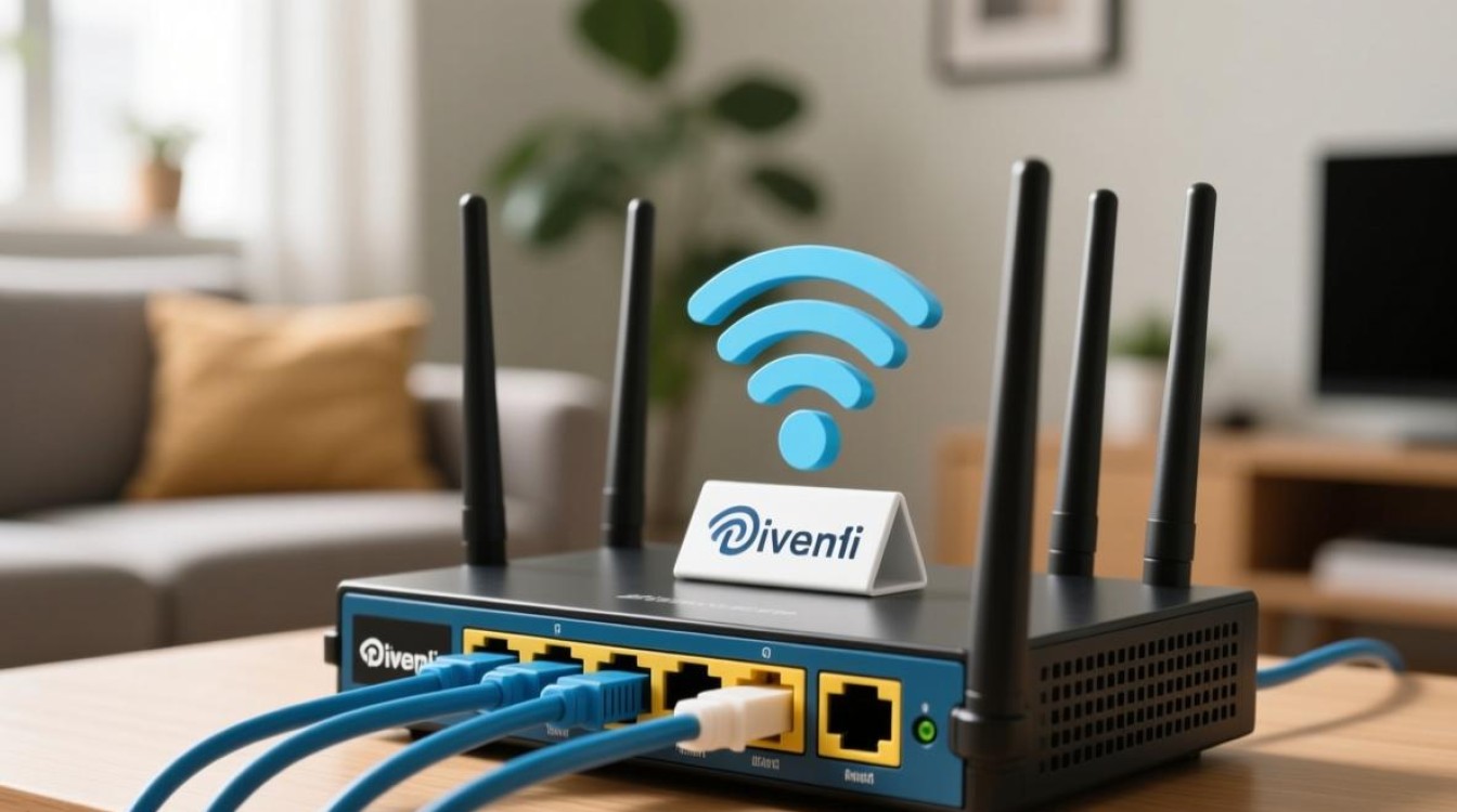 宽带路由服务器连接时，网线和设置步骤是怎样的？