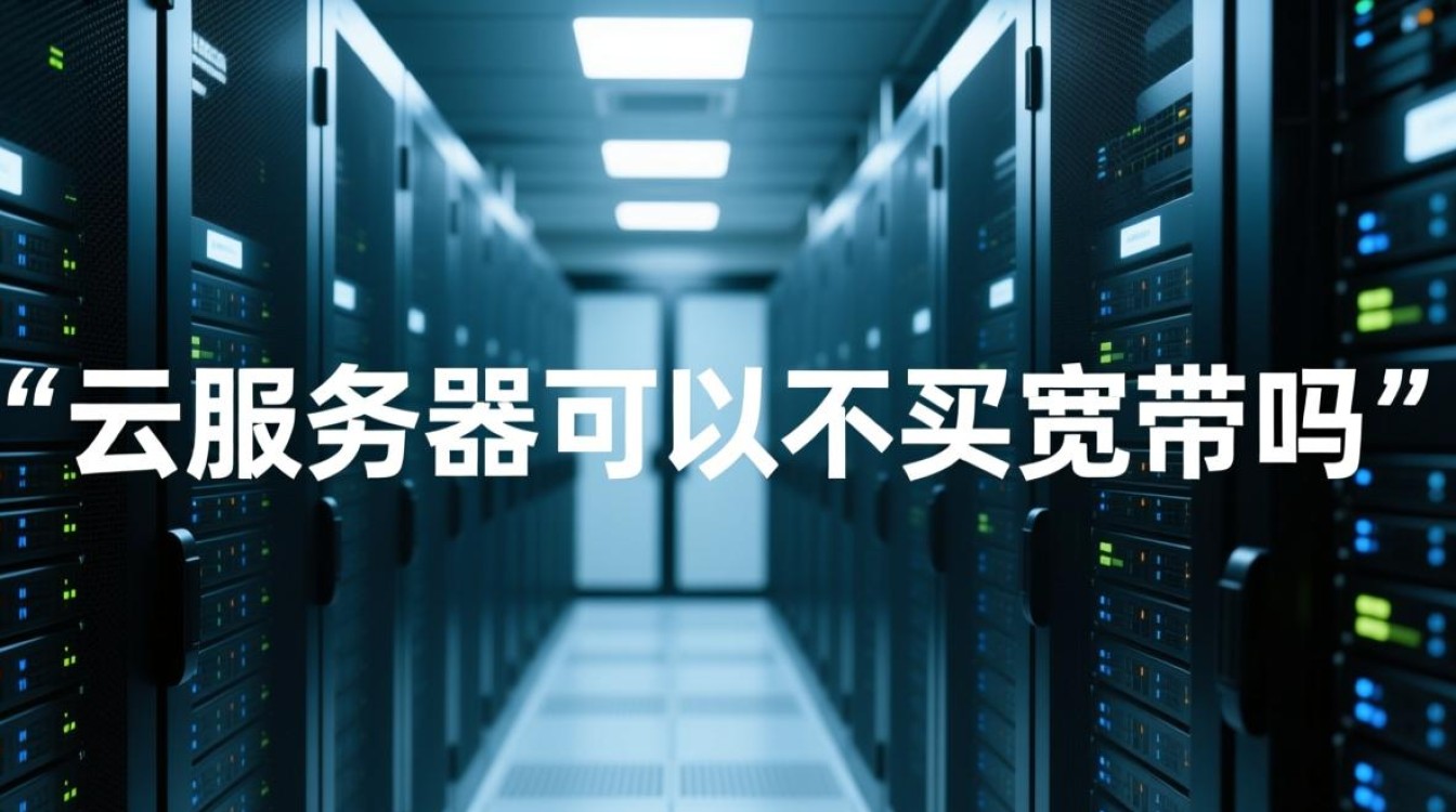 云服务器不买宽带能正常访问吗？