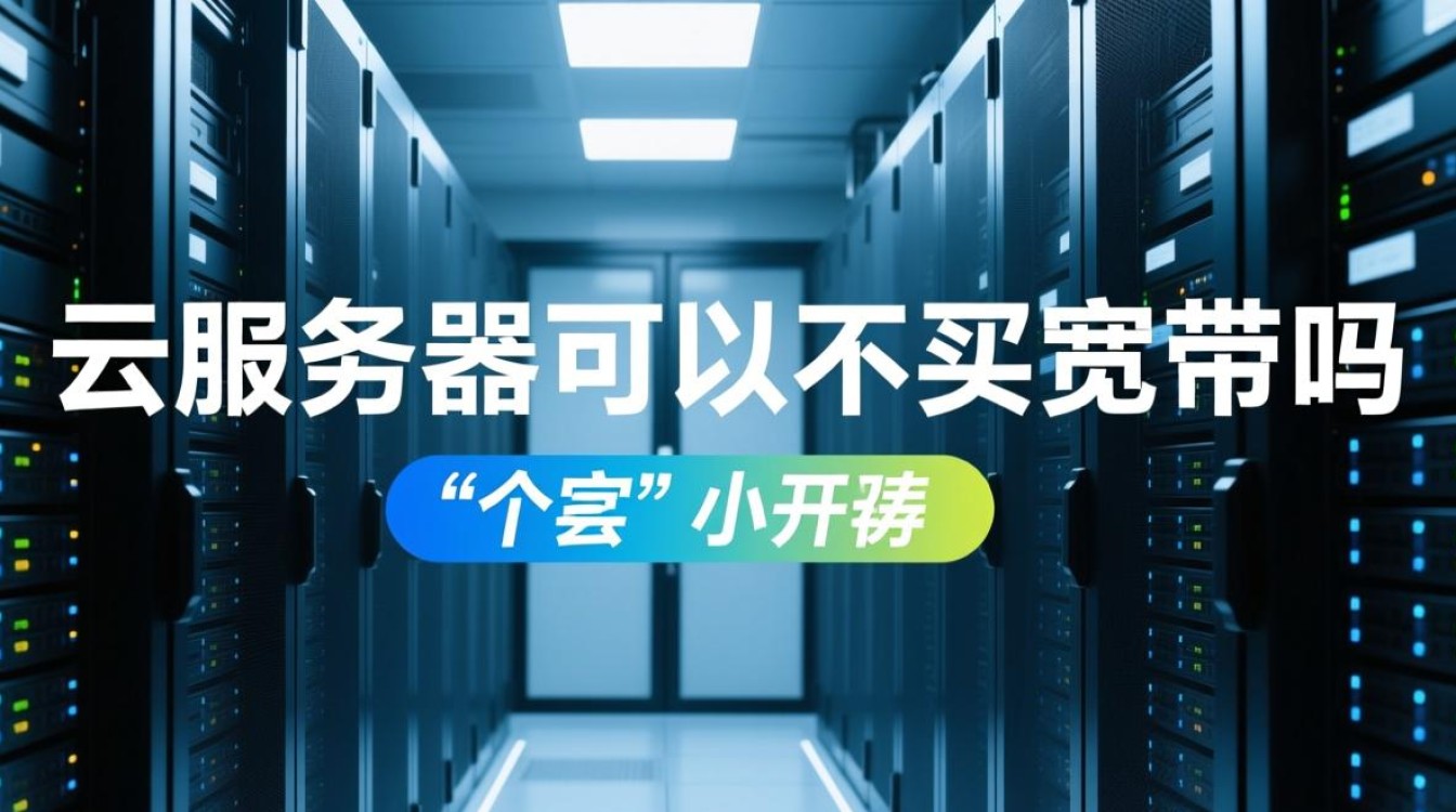 云服务器不买宽带能正常访问吗？