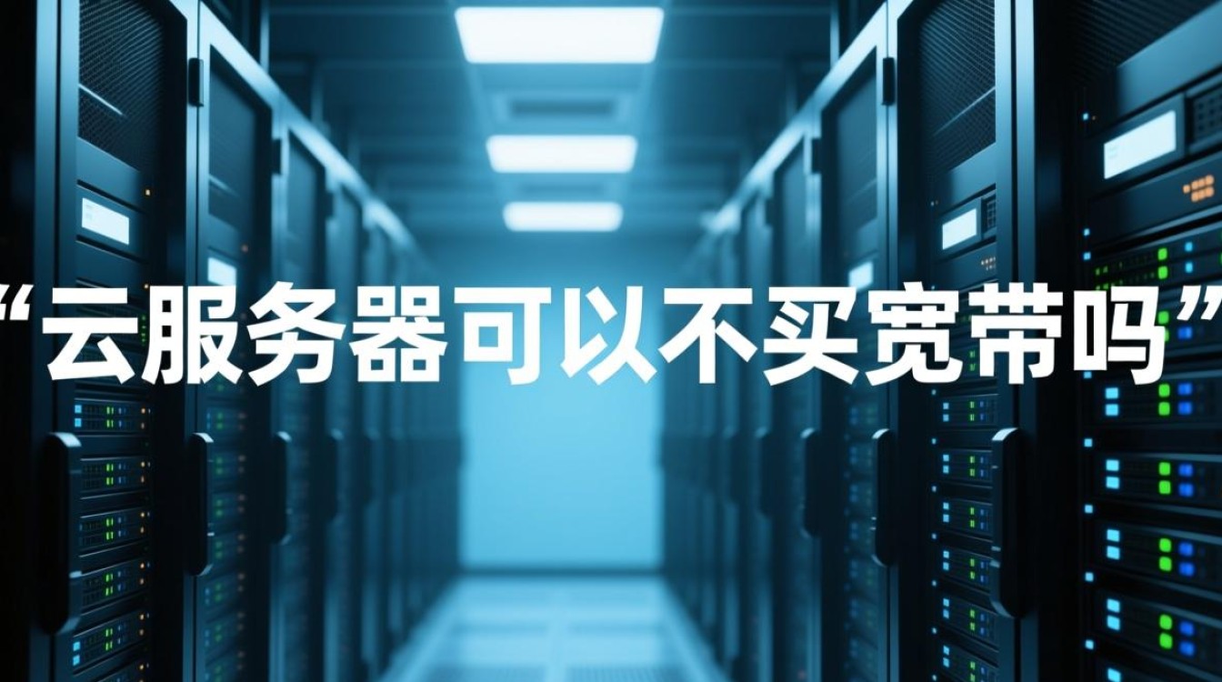 云服务器不买宽带能正常访问吗？