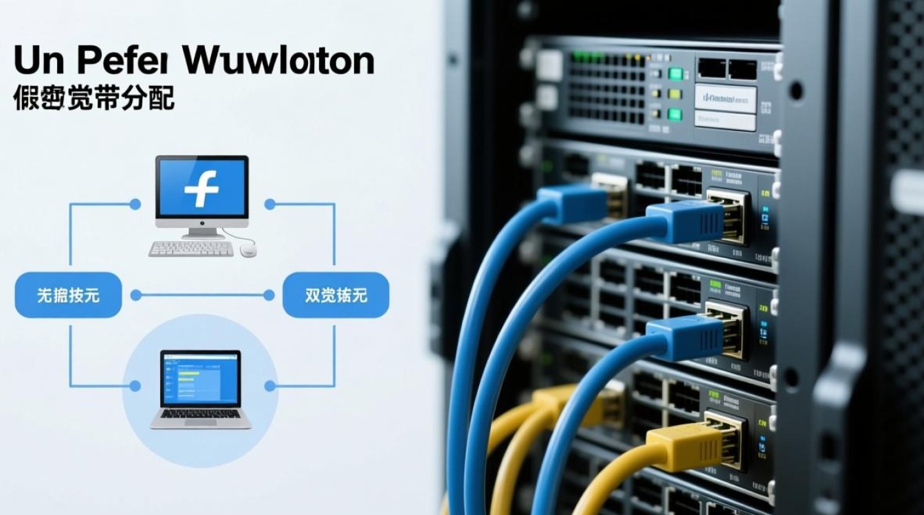 无盘服务器双宽带分配如何实现负载均衡与故障切换？