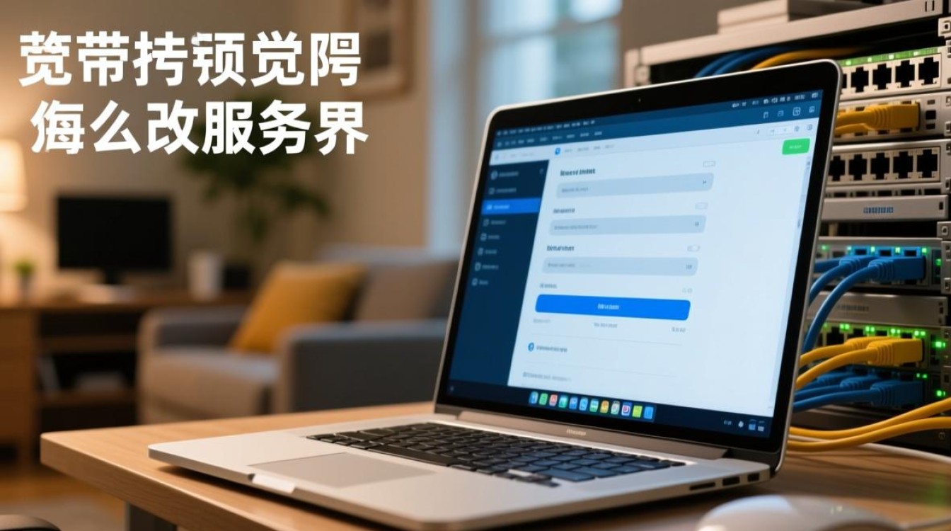宽带拨号改服务器，具体步骤和注意事项是什么？
