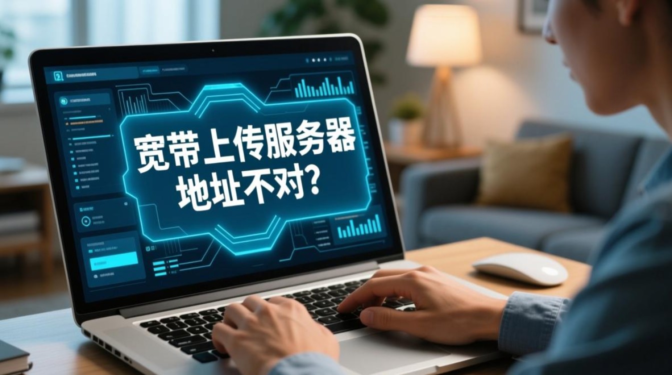 宽带上传服务器地址错误怎么办？