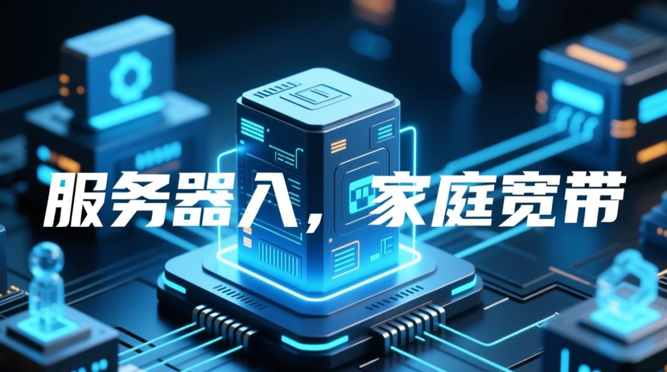 家庭宽带能当服务器用吗？和服务器宽带有啥区别？