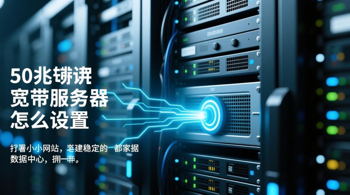 50兆宽带服务器设置具体步骤是什么？新手如何操作？