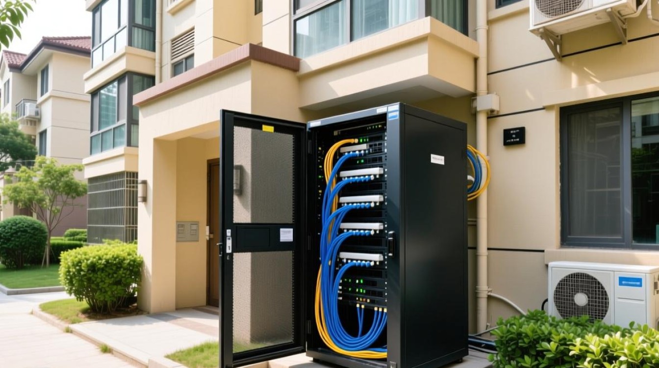 小区宽带服务器一般安装在什么位置？