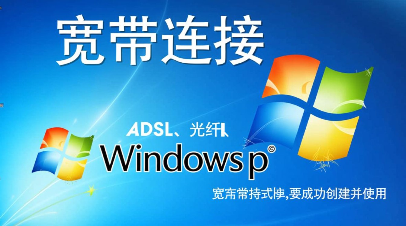 xp系统宽带连接服务器怎么创建不显示？