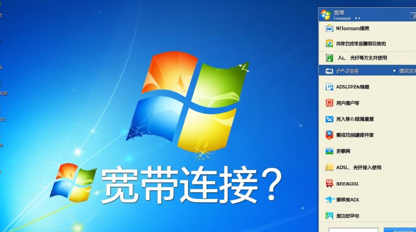 xp系统宽带连接服务器怎么创建不显示？