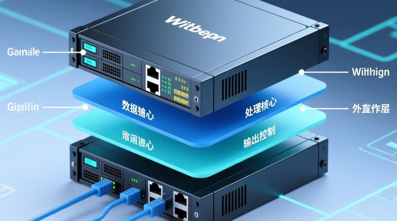 宽带服务器原理示意图，核心组件如何协同工作？