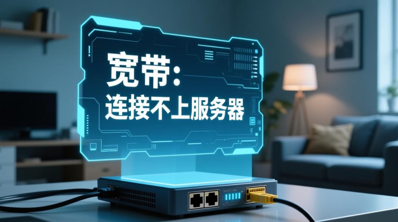 宽带显示连接不上服务器怎么办？