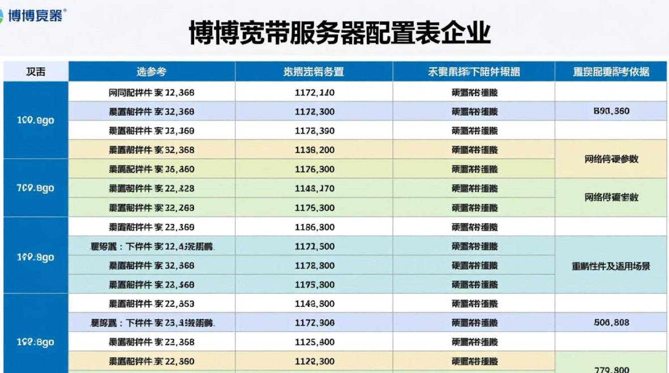 鹏博宽带服务器配置表具体参数有哪些? 鹏博宽带服务器配置表具体参数有哪些?