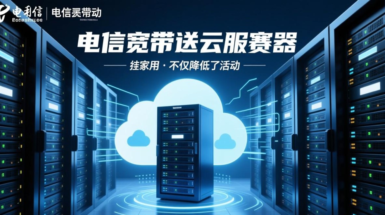 电信宽带送的云服务器配置如何？能做什么？