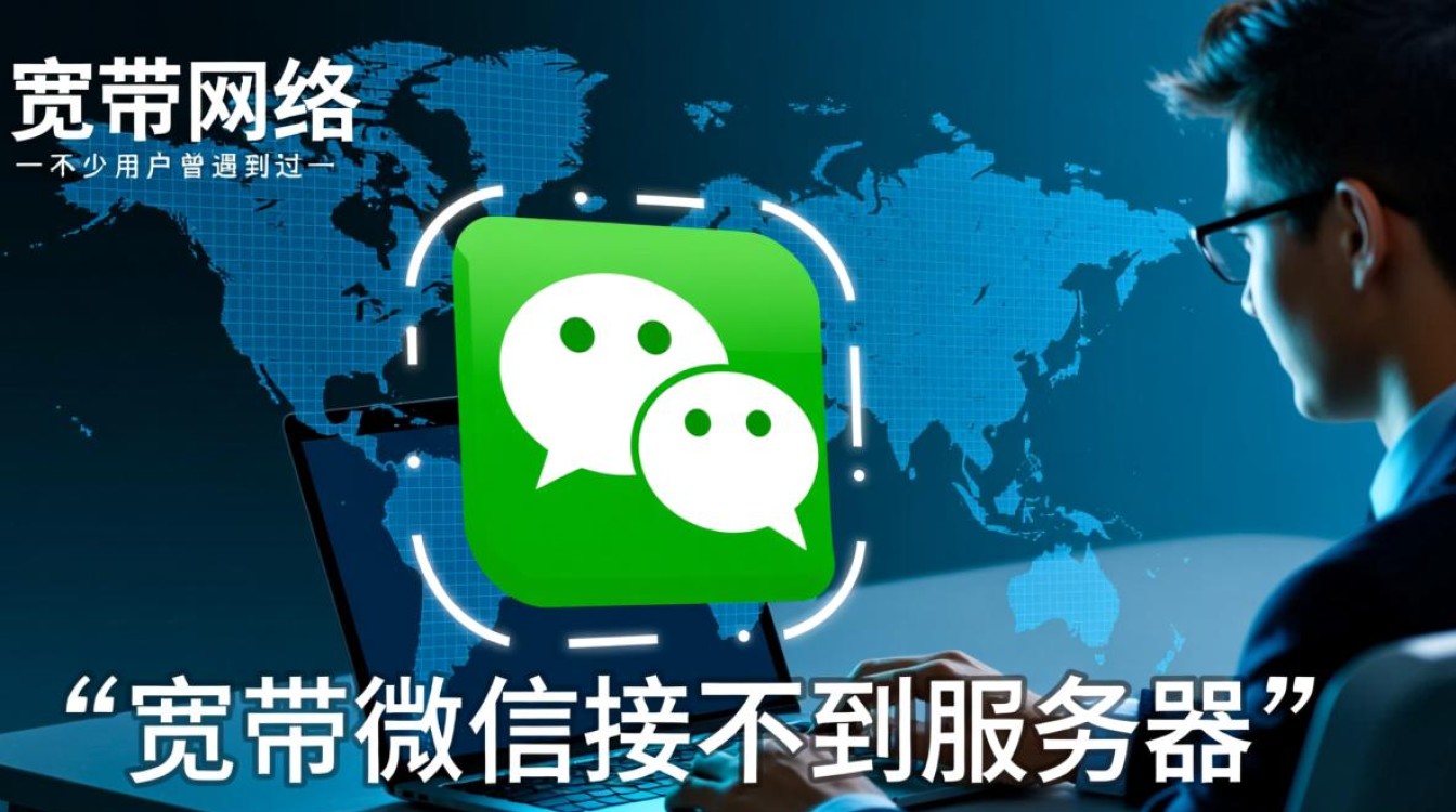 宽带微信接不到服务器怎么办？