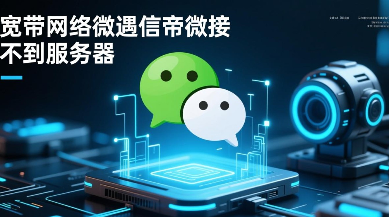 宽带微信接不到服务器怎么办？