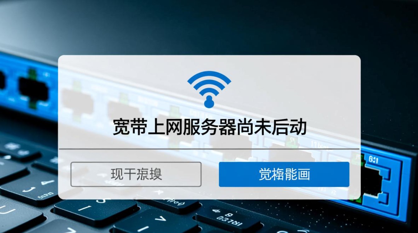 宽带上网服务器尚未启动怎么办?如何快速排查解决? 宽带上网服务器尚未启动怎么办?如何快速排查解决?