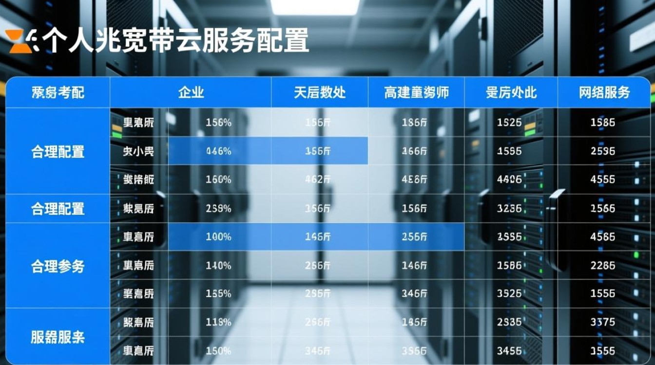 千兆宽带云服务器配置表怎么选才适合自己需求？